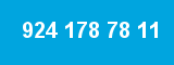 924 178 78 11
